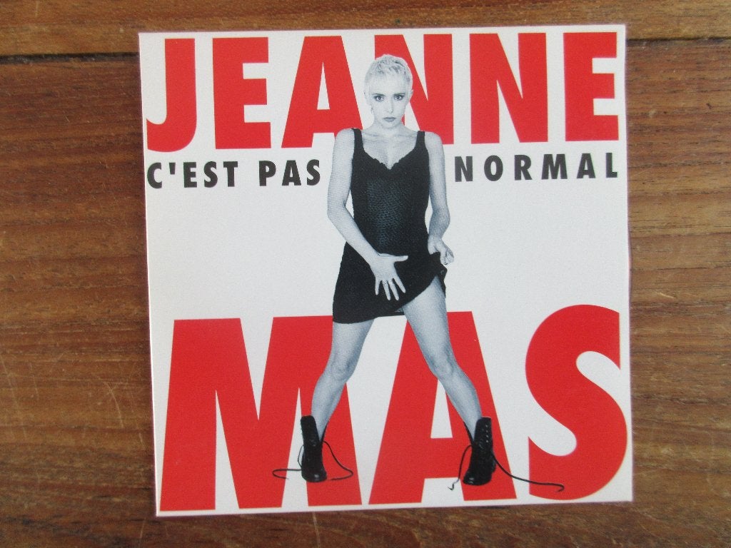 Jeanne Mas C'Est Pas Normal - CD-single, Ophalen of Verzenden, Gebruikt