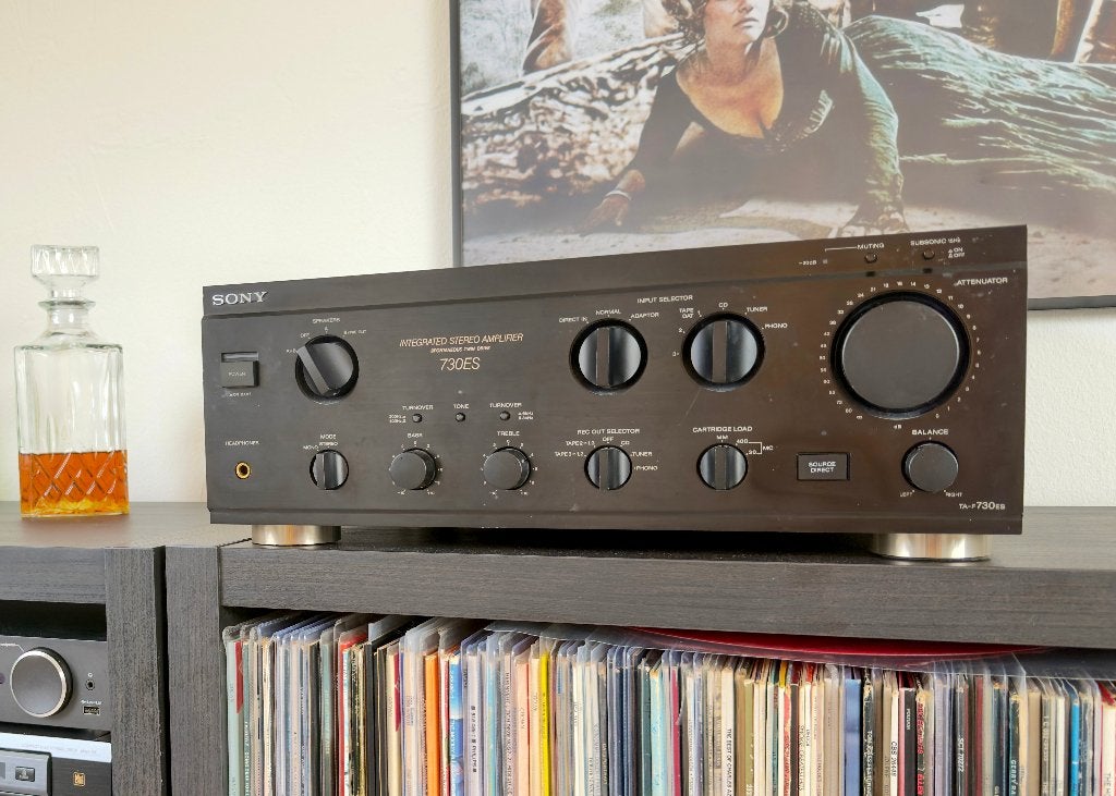 Sony TA-F730ES Versterker uit de ES-reeks, Ophalen, Gebruikt, Sony, 120 watt of meer