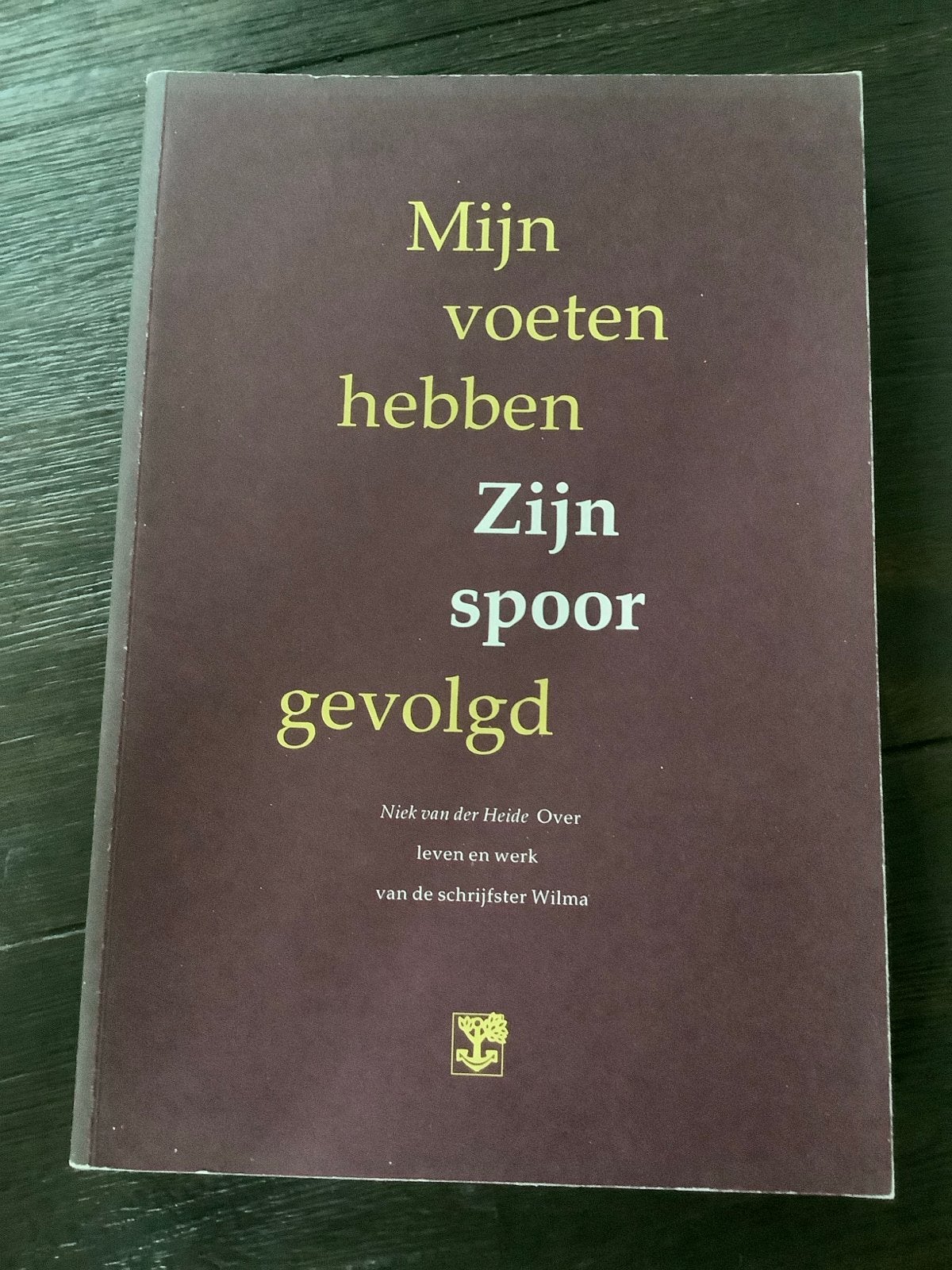Mijn voeten hebben Zijn spoor gevolgd - Niek van der Heide, Ophalen of Verzenden, Zo goed als nieuw