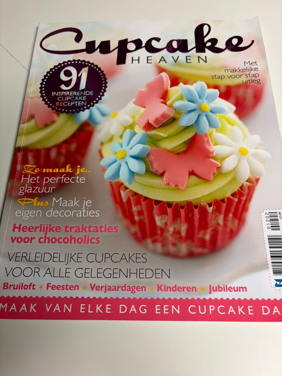 Cupcake Heaven 01202, Ophalen of Verzenden, Zo goed als nieuw, Cupcakes, Boek of Tijdschrift