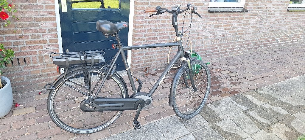 elektrische herenfiets Batavus, Ophalen, Gebruikt, Batavus, 59 cm of meer