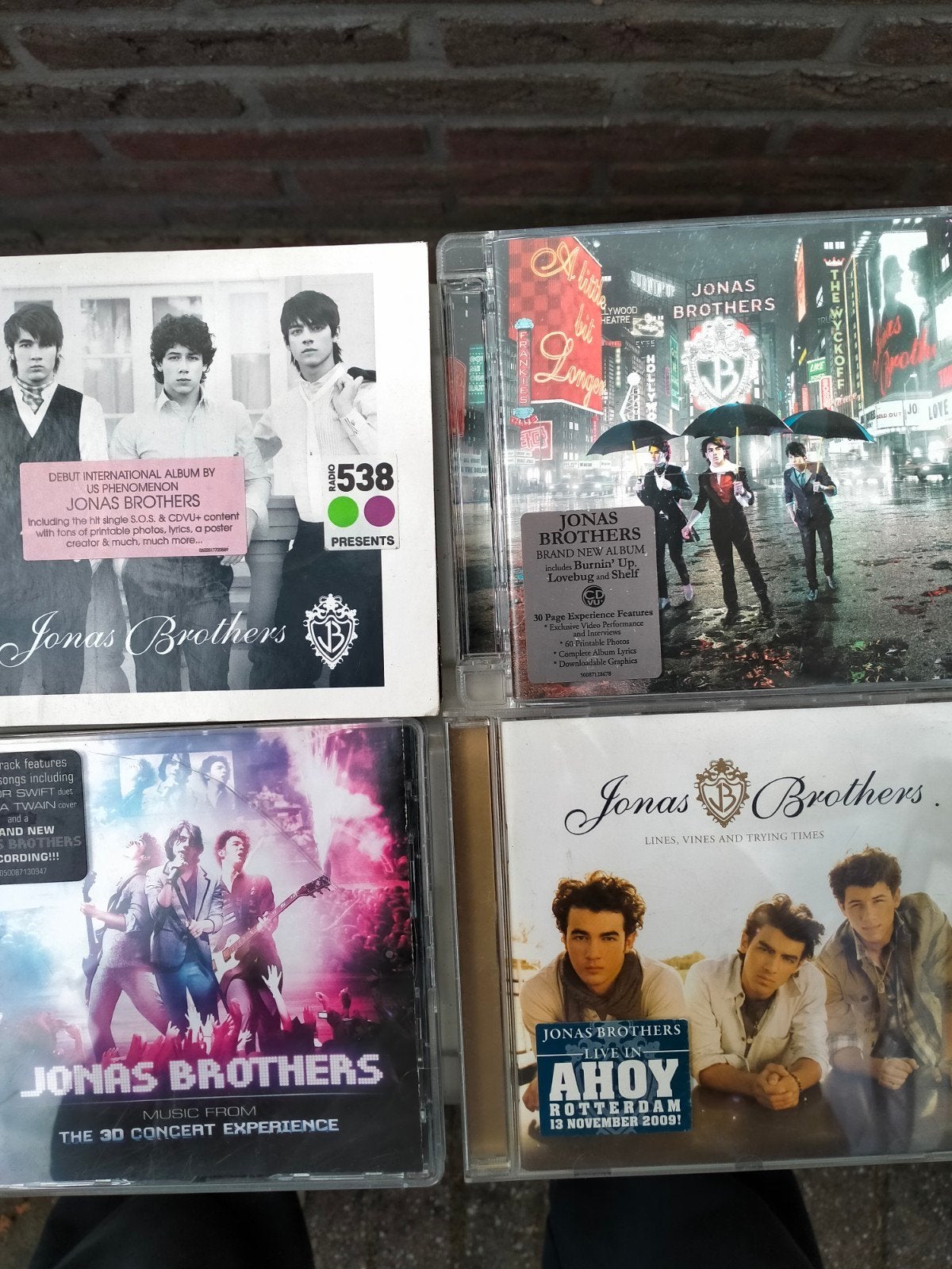 4 cd van Jonas Brothers ii, Ophalen of Verzenden, Zo goed als nieuw