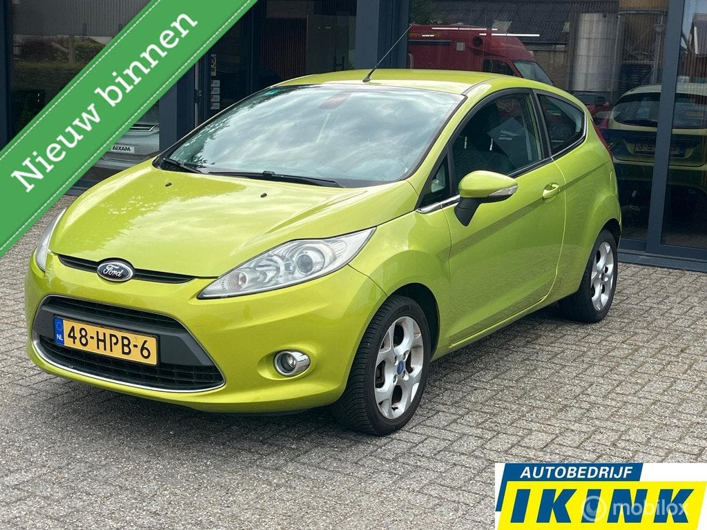 Ford Fiesta 1.25 Titanium, Auto's, Ford, Bedrijf, Te koop, Fiësta, ABS, Airconditioning, Centrale vergrendeling, Cruise Control