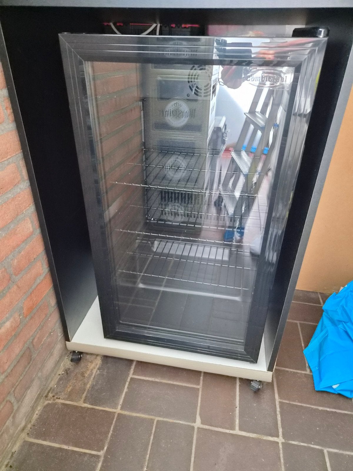 Combisteel Horecakoelkast met Ombouw en Afdekhoes, 100 tot 150 liter, 45 tot 60 cm, Ophalen, 85 tot 120 cm