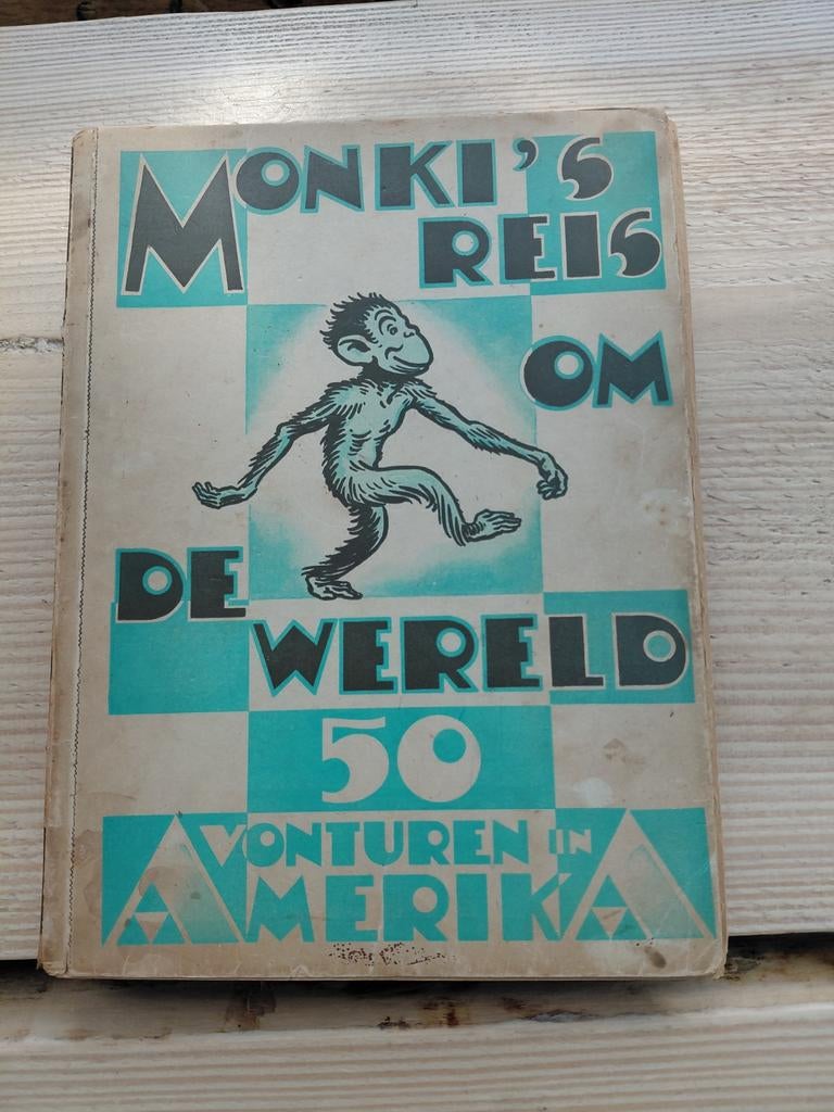 Monki's Reis Om De Wereld - 50 Avonturen In Amerika, Boeken, Ophalen of Verzenden, Gelezen, Onbekend, Fictie algemeen