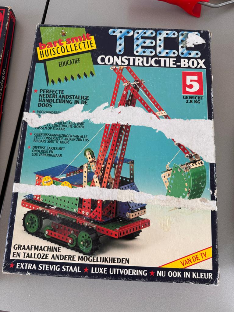 Vintage TECC Constructie-Boxen & Meccano Set, Ophalen of Verzenden, Gebruikt, Overige merken