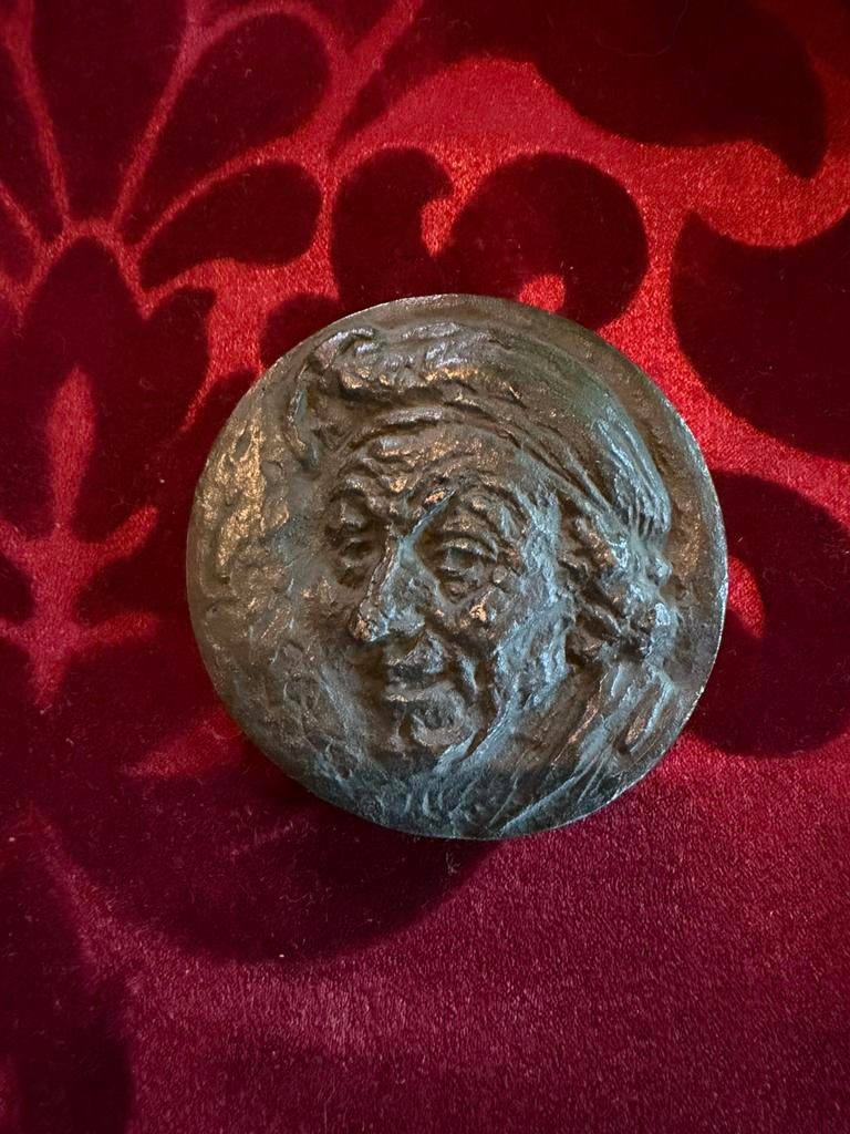 350e geboortedag Rembrandt Bronzen penning, Antiek en Kunst, Verzenden, Brons
