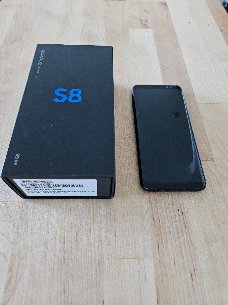 Samsung Galaxy S8 - 64GB + 32GB SD-kaart, Zwart, Ophalen of Verzenden, Zo goed als nieuw, 64 GB