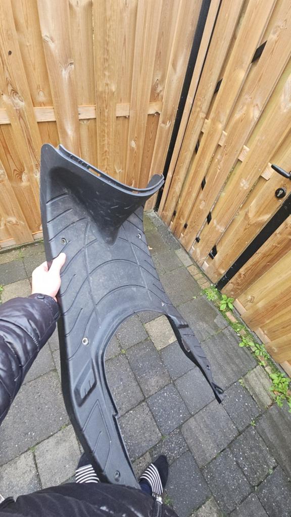 Zip treeplank set, Fietsen en Brommers, Brommeronderdelen | Scooters, Ophalen of Verzenden, Gebruikt, Kap, Piaggio