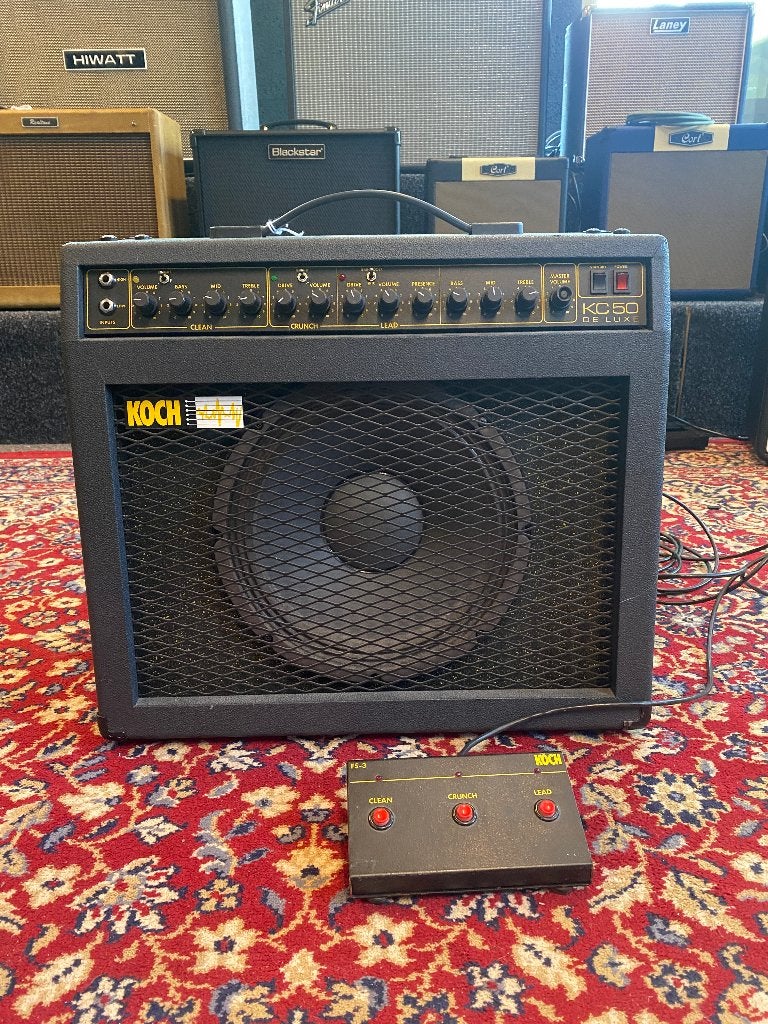 Koch KC50 Deluxe combo, Ophalen, Gebruikt, Gitaar, 50 tot 100 watt