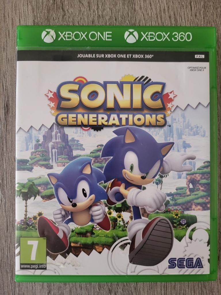 Sonic Generations Xbox One / Xbox 360, Avontuur en Actie, 1 speler, Ophalen of Verzenden, Zo goed als nieuw