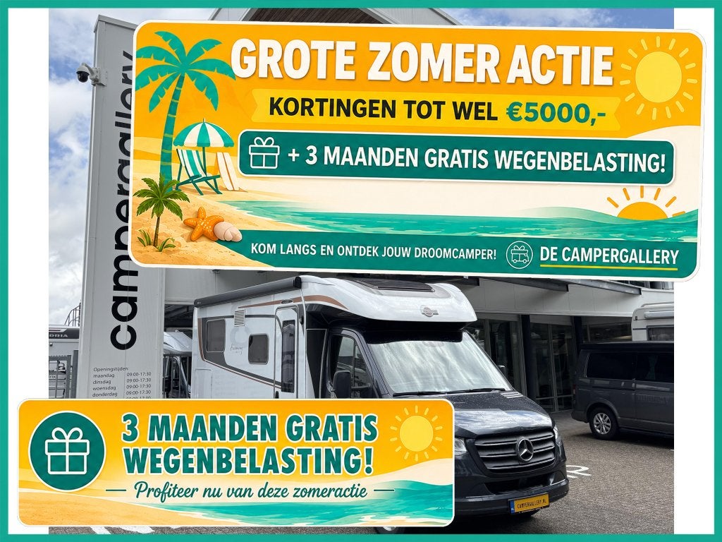 Bürstner Lyseo Harmony 690 ENKELE BEDDEN+HEFBED MERCEDES AU, Caravans en Kamperen, Campers, Automaat, 6 tot 7 meter, Bedrijf, Diesel