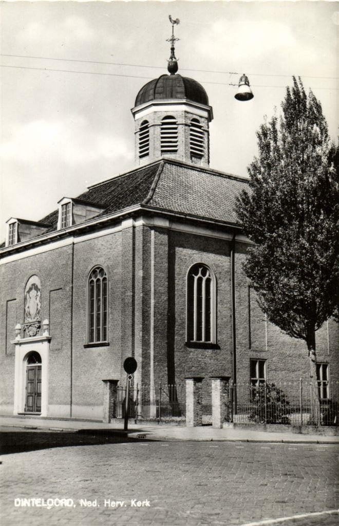 Dinteloord, Ned. Herv. Kerk - ongelopen, Verzamelen, Ophalen of Verzenden, 1960 tot 1980, Ongelopen, Noord-Brabant