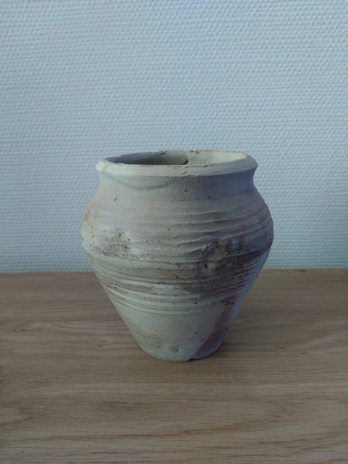 Antieke aardewerken pot - Handgemaakt, Antiek en Kunst, Ophalen of Verzenden