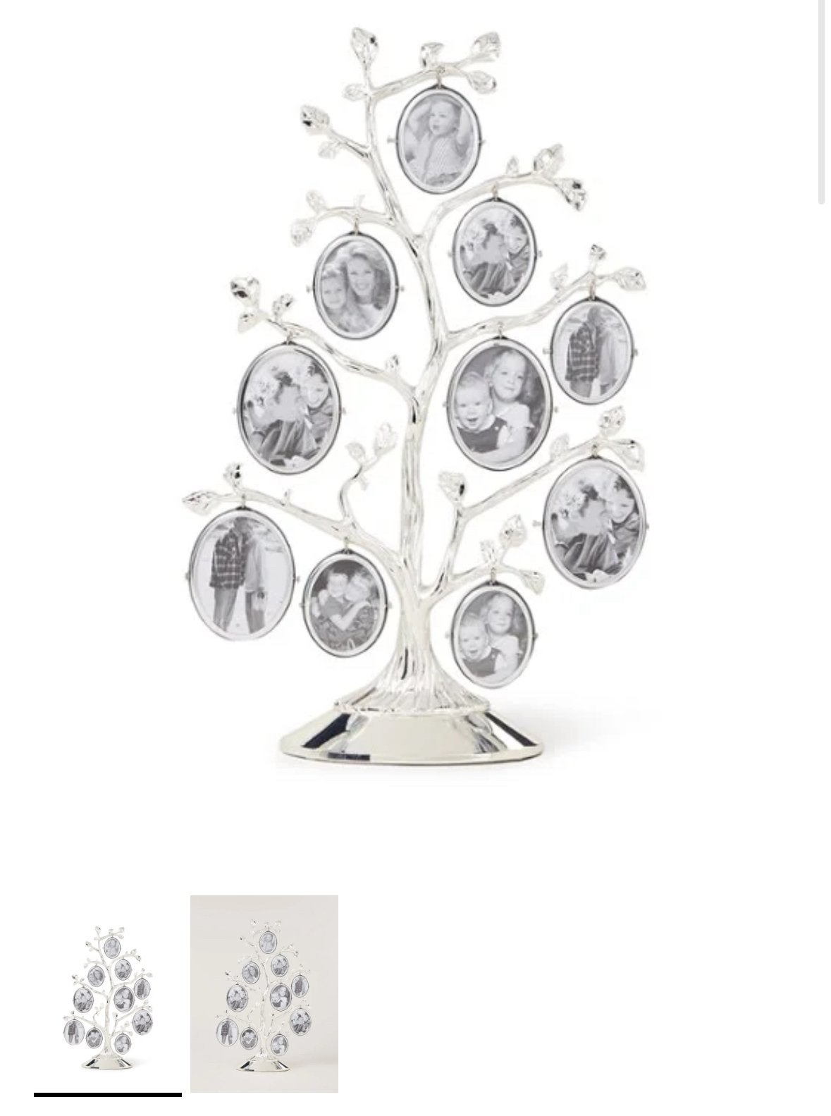 Zilverstad famillieboom fotolijst, Ophalen, Nieuw, Zilver, Fotolijst
