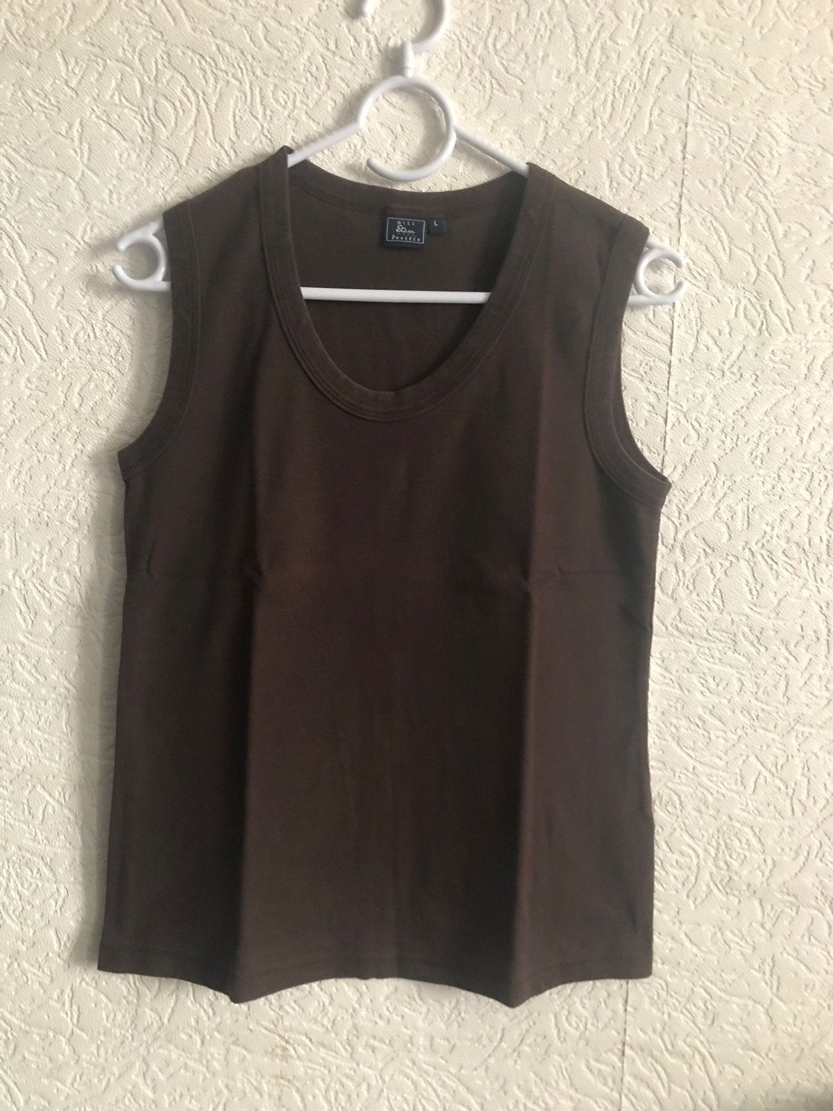 Maat L - positiekleding - top van MISS ETAM - bruin, Kleding | Dames, Positiekleding, Bruin, Maat 42/44 (L), Zo goed als nieuw