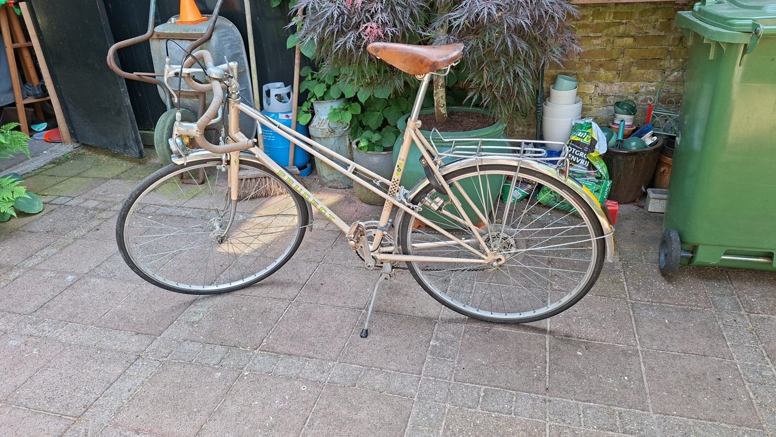 Peugeot racefiets, Gebruikt, Ophalen, Overige merken, 10 tot 15 versnellingen