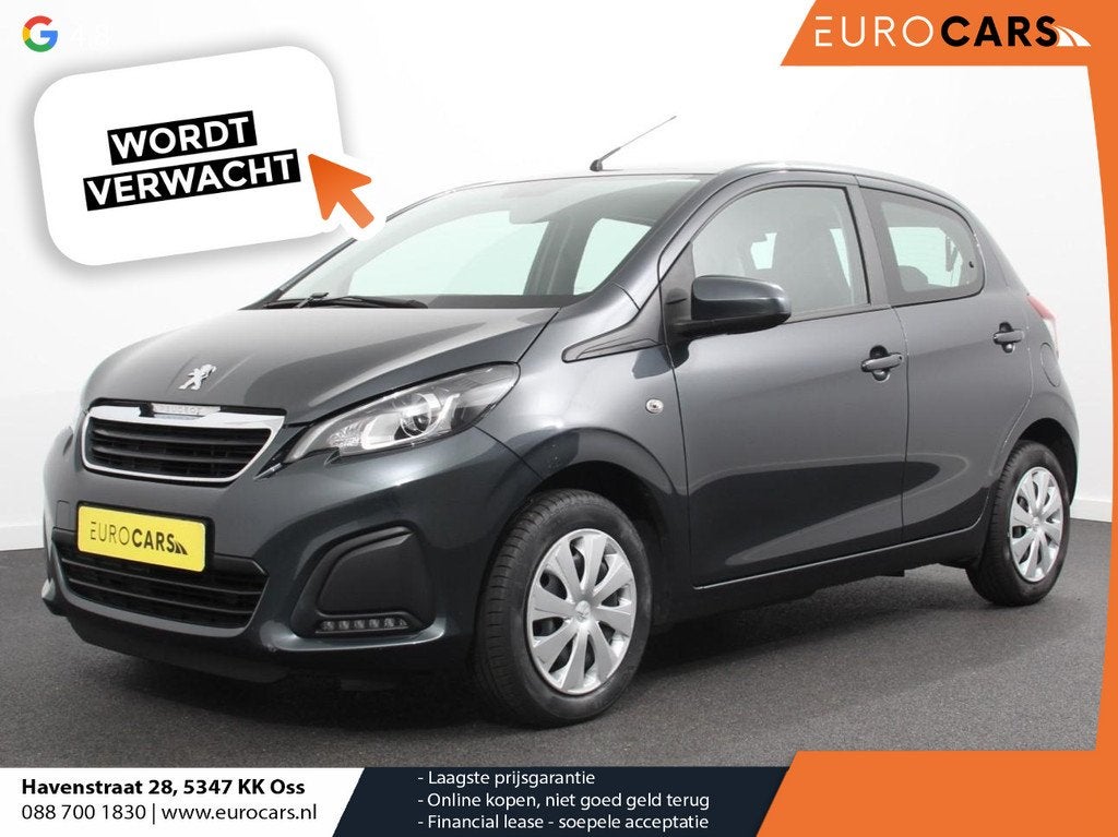 Peugeot 108 1.0 e-VTi Active Airco Bluetooth Led DAB 5 deurs, Auto's, Peugeot, Gebruikt, Euro 6, 4 stoelen, Origineel Nederlands