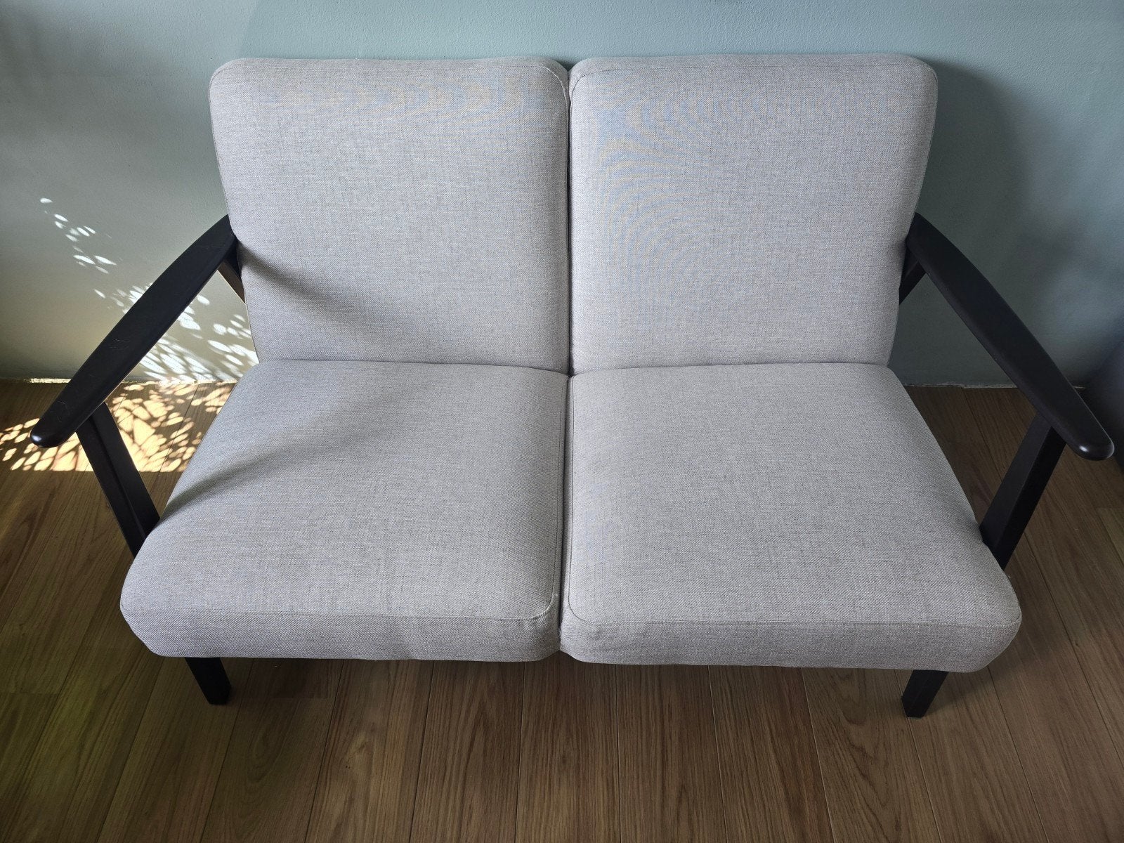 IKEA EKENÄSET 2-zitsbank, Minder dan 75 cm, Tweepersoons, Ophalen of Verzenden, Zo goed als nieuw