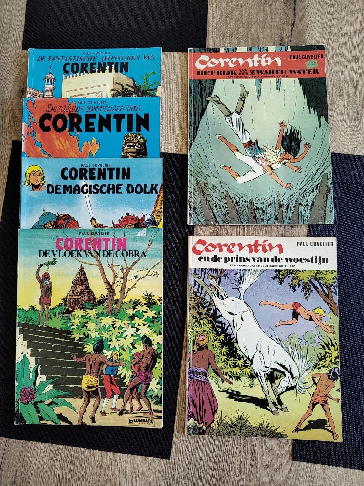 Corentin Stripboeken Collectie - Paul Cuvelier, Meerdere stripboeken, Ophalen of Verzenden, Zo goed als nieuw