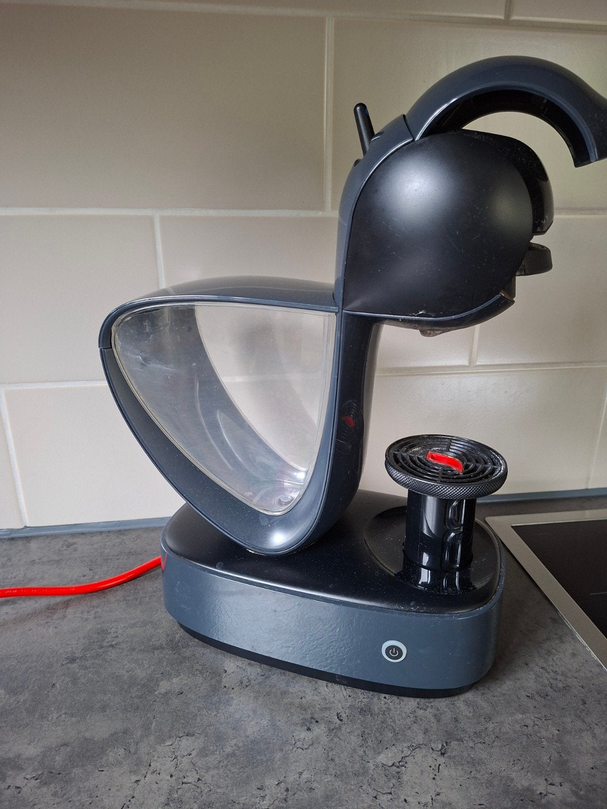 Dolce Gusto Infinissima - lekt af en toe, werkt goed, Witgoed en Apparatuur, Koffiezetapparaten, Gebruikt, Koffiemachine, Ophalen of Verzenden