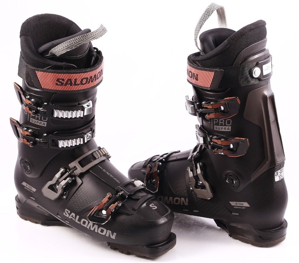 41; 43; 44; 45; 46 EU skischoenen SALOMON S/PRO SUPRA R100, 160 tot 180 cm, Gebruikt, Verzenden, Schoenen