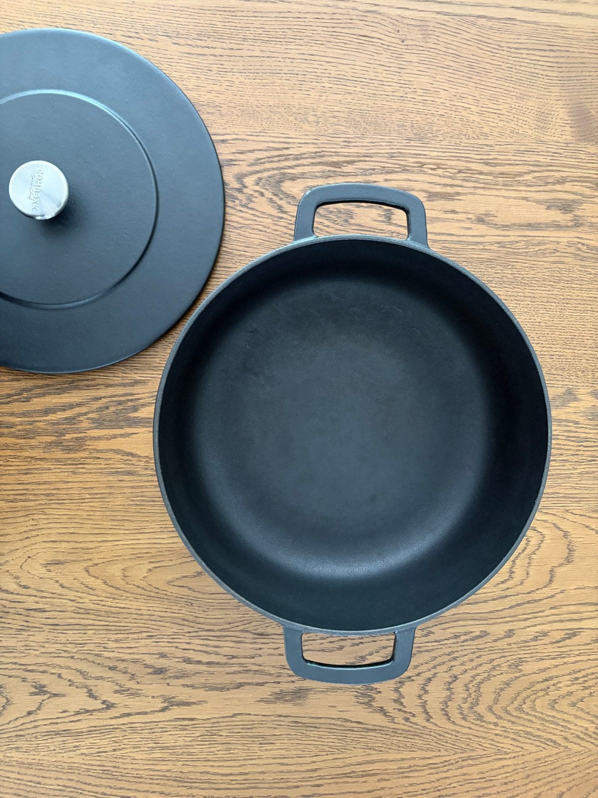 Combekk Stoofpan Gietijzer 28 cm, Huis en Inrichting, Keuken | Potten en Pannen, Ophalen of Verzenden, Zo goed als nieuw, Gietijzer