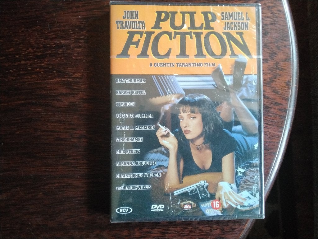 Pulp fiction, nieuw in verpakking, origineel, Engels, Vanaf 16 jaar, Nederlands, Actiethriller