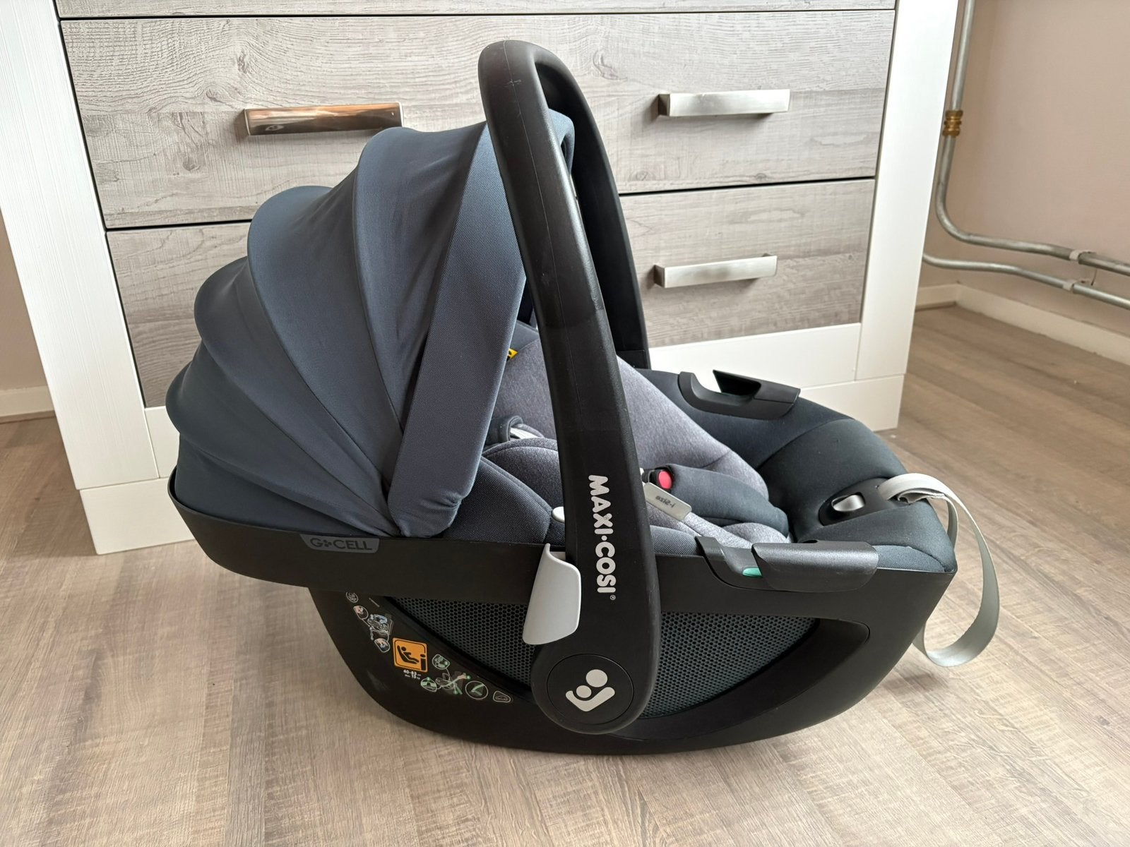 Maxi-Cosi pebble 360, Ophalen, Zo goed als nieuw, Isofix, 0 t/m 13 kg
