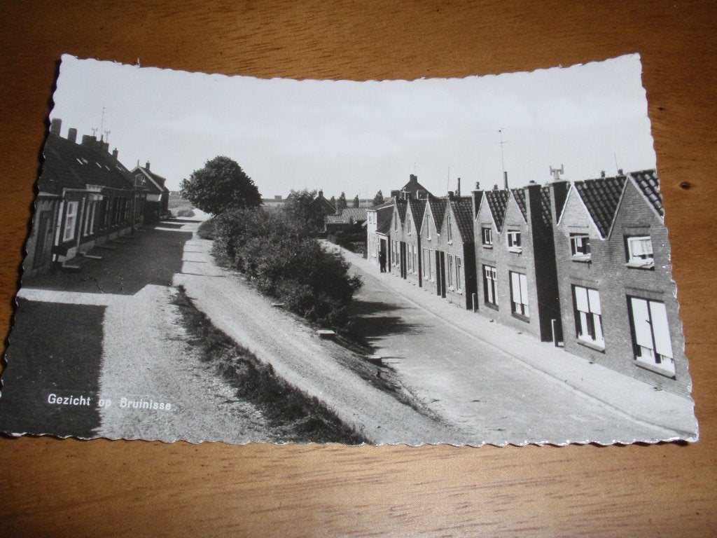 Gezicht op Bruinisse, Verzenden, 1960 tot 1980, Gelopen, Zeeland