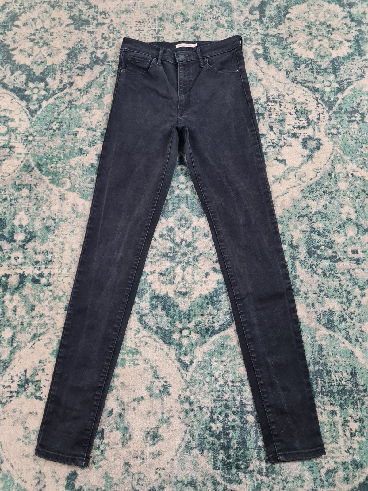 Levi's Mile High-rise super skinny W29 L34 Dames Tulsi2934, Ophalen of Verzenden, Zo goed als nieuw, Zwart, W28 - W29 (confectie 36)