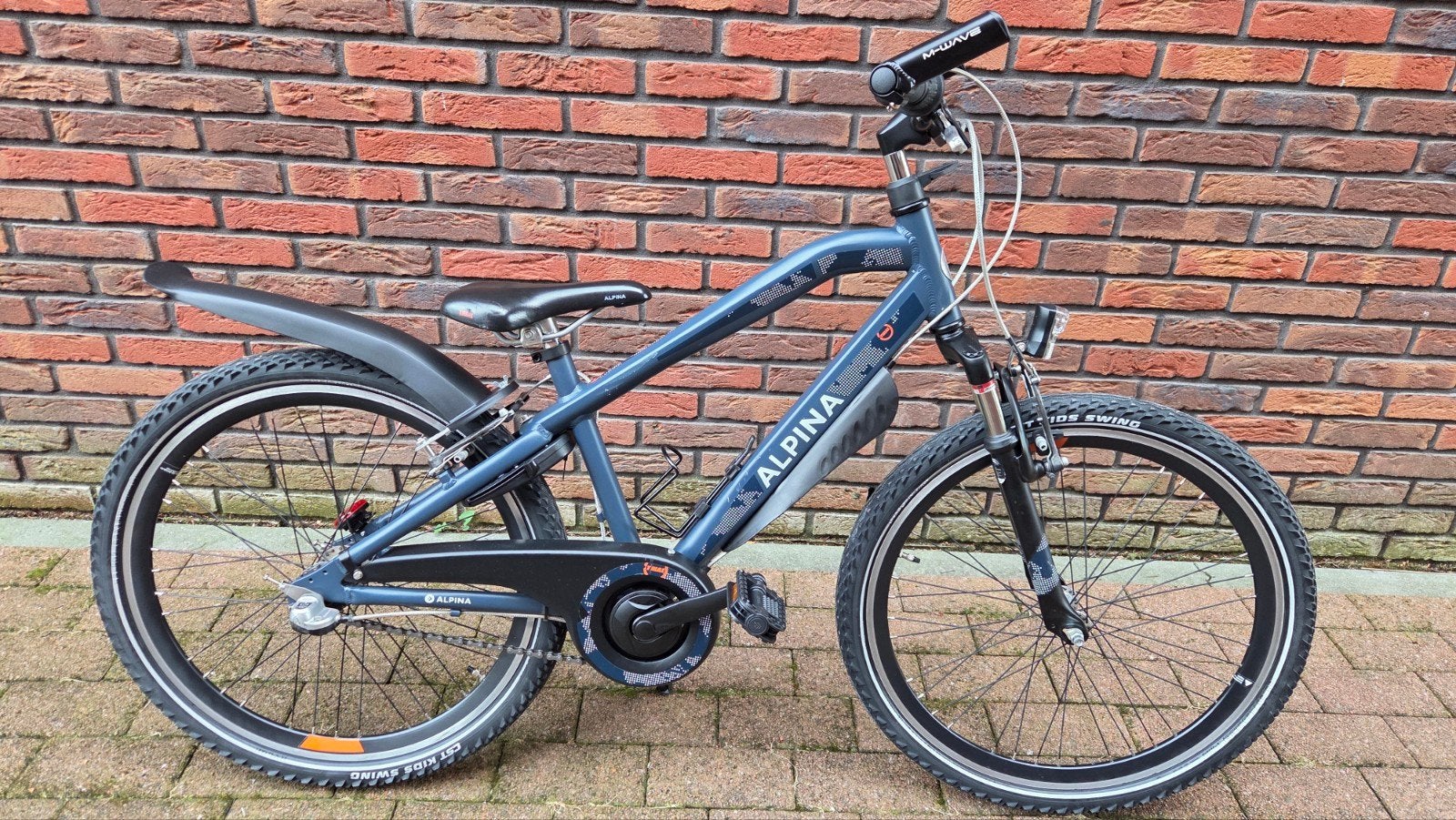 Zeer nette 24 inch Alpina Trial, 3 versnellingen, Ophalen, Terugtraprem, 24 inch, Versnellingen