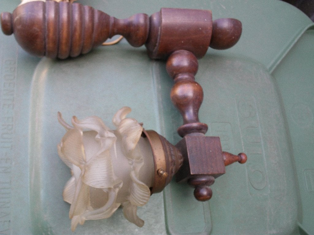 antieke wandlamp, Ophalen of Verzenden
