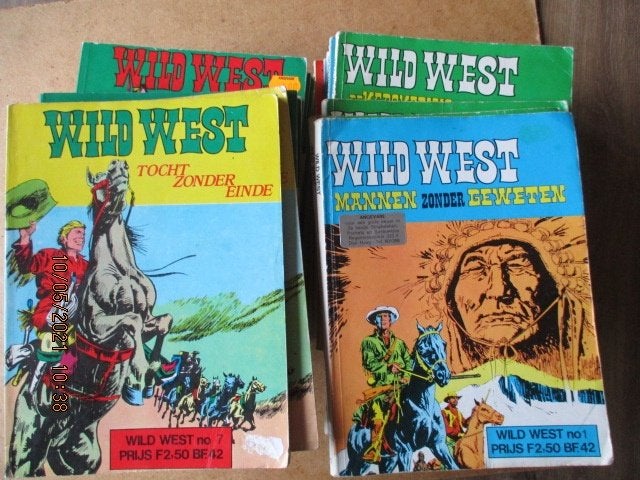 adv2018 wild west, Eén stripboek, Ophalen, Gelezen