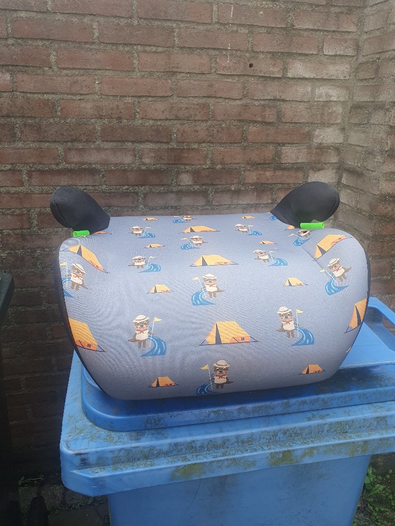 Ongebruikt booster autostoeltje met riembevestiging, Overige merken, Autogordel, 15 t/m 36 kg, Nieuw