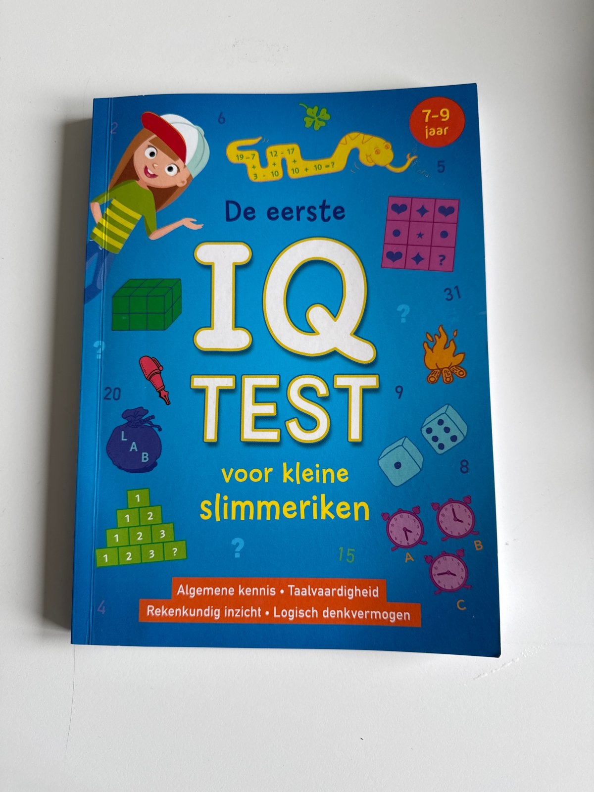 De eerste IQ Test voor kleine slimmeriken (7-9 jaar), Ophalen of Verzenden, Zo goed als nieuw, 6 tot 12 maanden