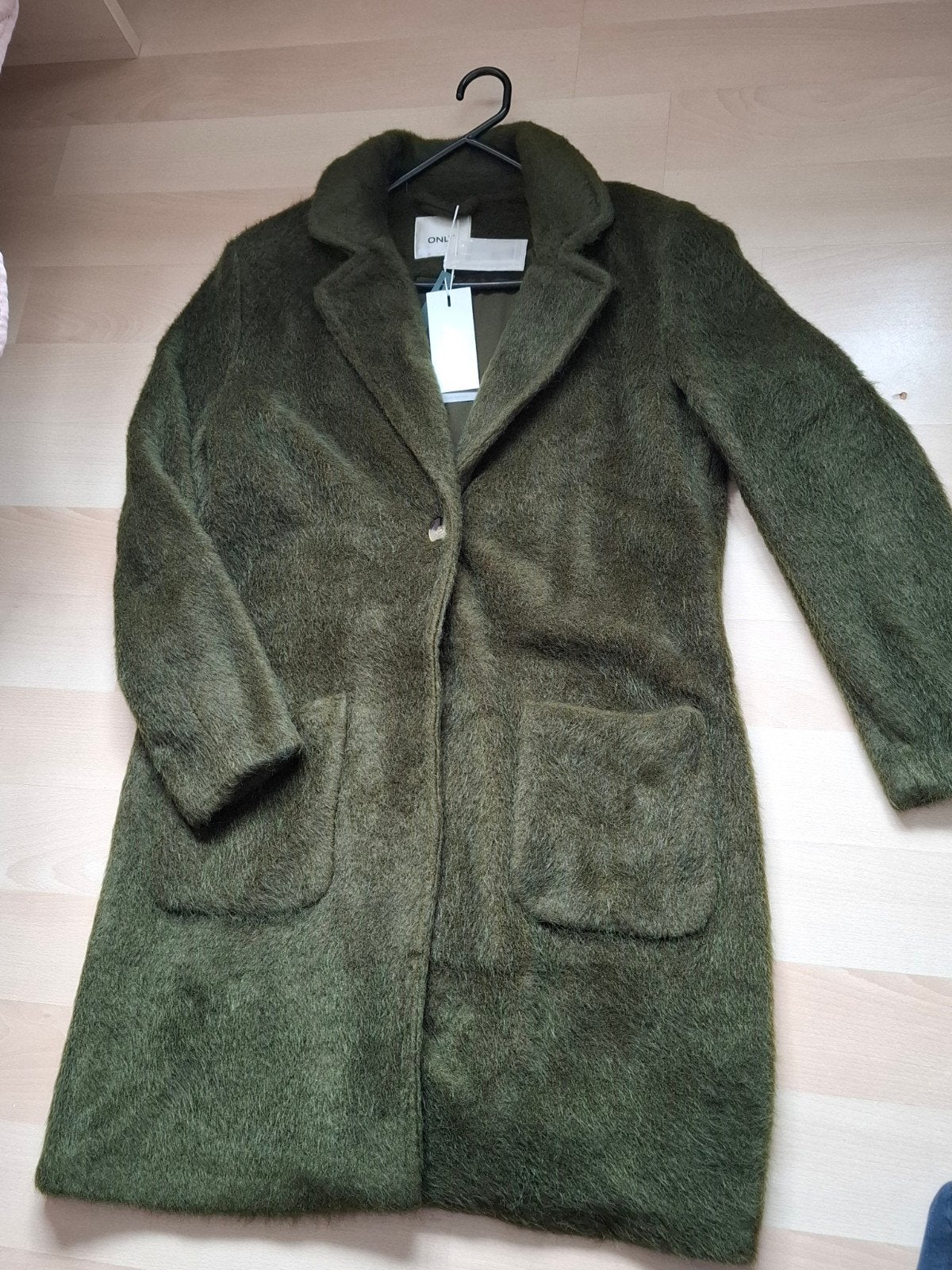 Only lange jas, maat xl, groen, Ophalen, Only, Maat 42/44 (L), Nieuw