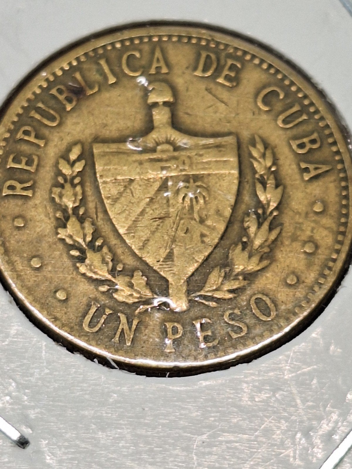 Cuba pesos 1987, Postzegels en Munten, Munten | Amerika, Ophalen of Verzenden, Midden-Amerika