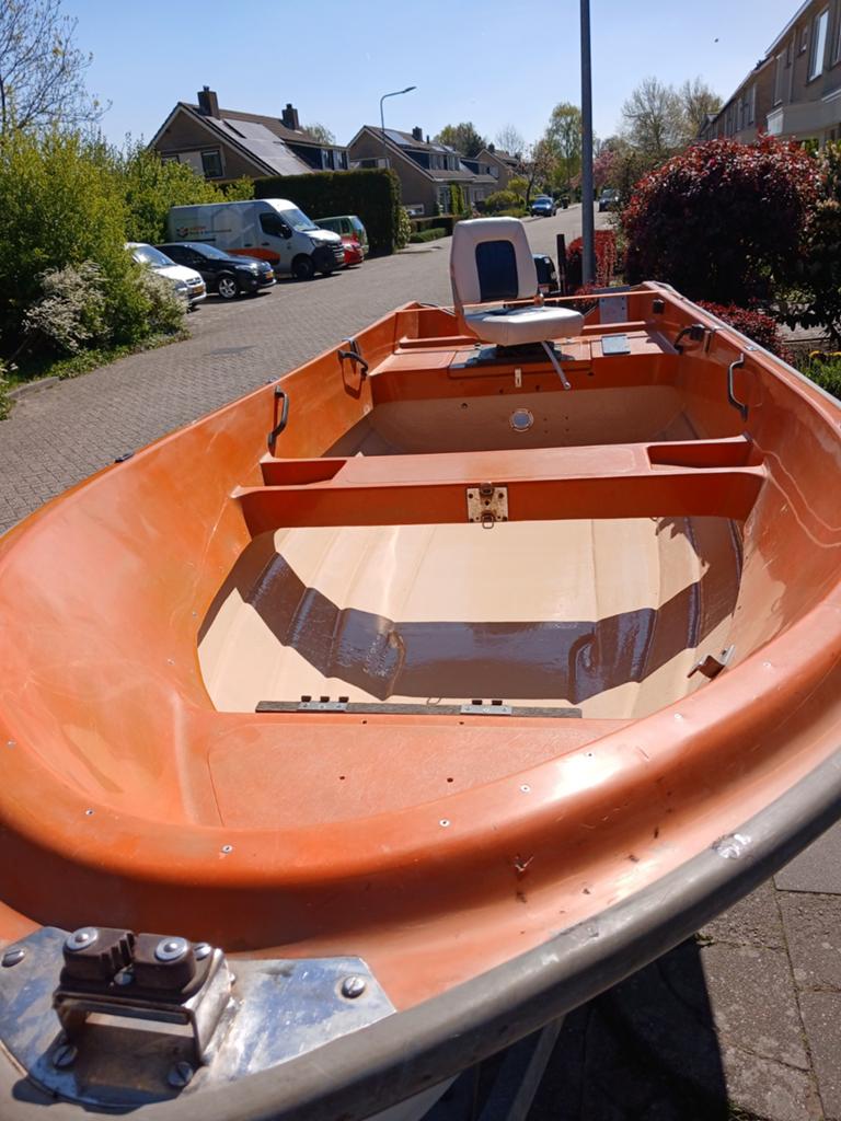 Bootje met motor 5 pk 4takt mercury, Ophalen of Verzenden, Gebruikt, Overige typen