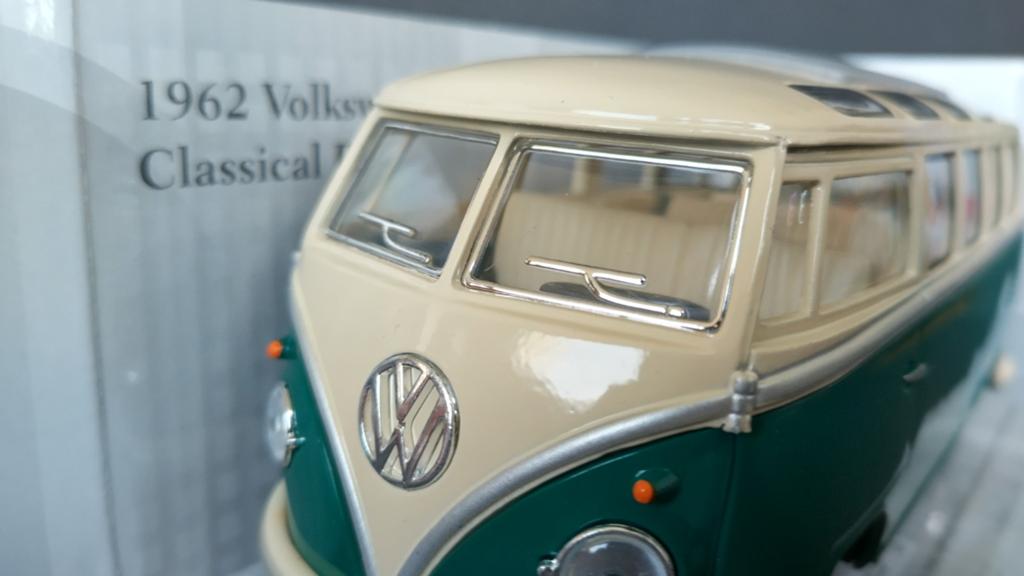 Volkswagen VW Transporter T1 Samba 1:24 Kinsmart Pol, Overige merken, Auto, Verzenden, .