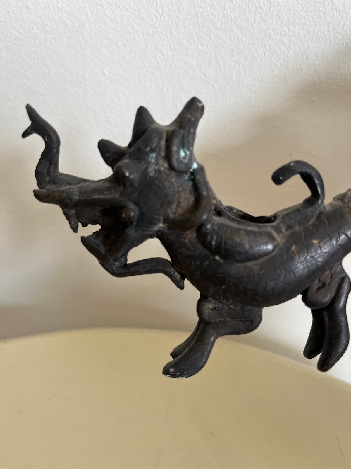 Bronzen Opiumpijp, Antiek en Kunst, Antiek | Koper en Brons, Ophalen of Verzenden, Brons