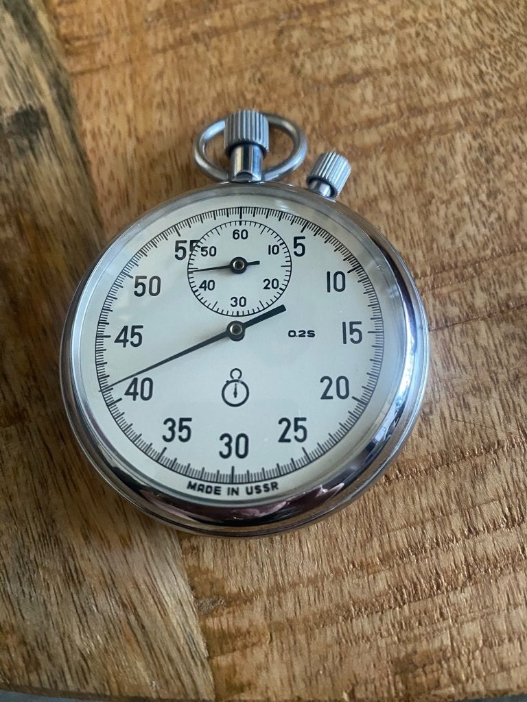 Stopwatch, Overige merken, Gebruikt, Ophalen of Verzenden, Overige sporten