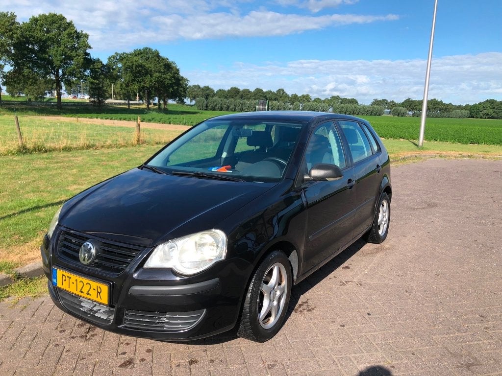 TE KOOP VW POLO 9N 1.2 | 2006 | HB 5d | Zwart, Voorwielaandrijving, Stof, 989 kg, 1198 cc