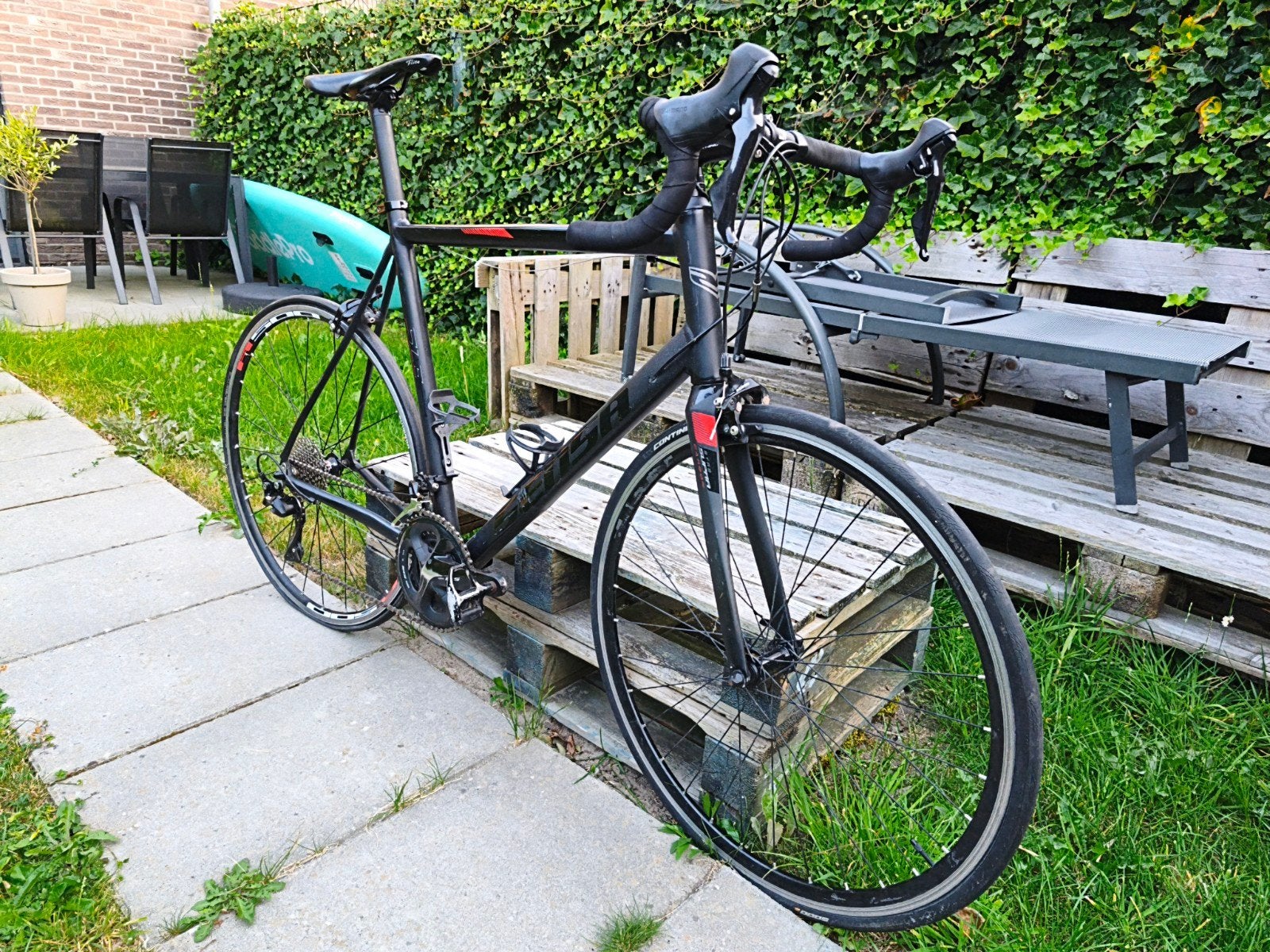 Sensa Romagna SLE, framemaat 61, frame beschadigd, Fietsen en Brommers, Fietsen | Racefietsen, Gebruikt, Overige merken, Meer dan 20 versnellingen