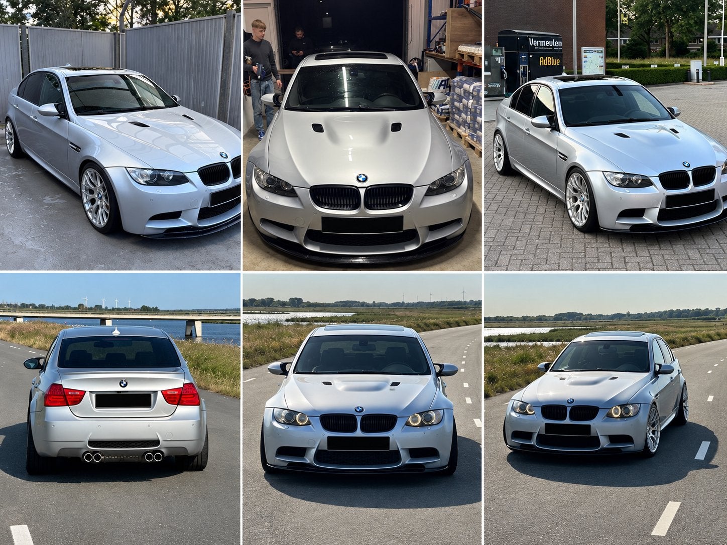 BMW e90 335i n54  M3 540 pk inruil mogelijk, Automaat, Zwart, Bi-Xenon koplampen, 1535 kg