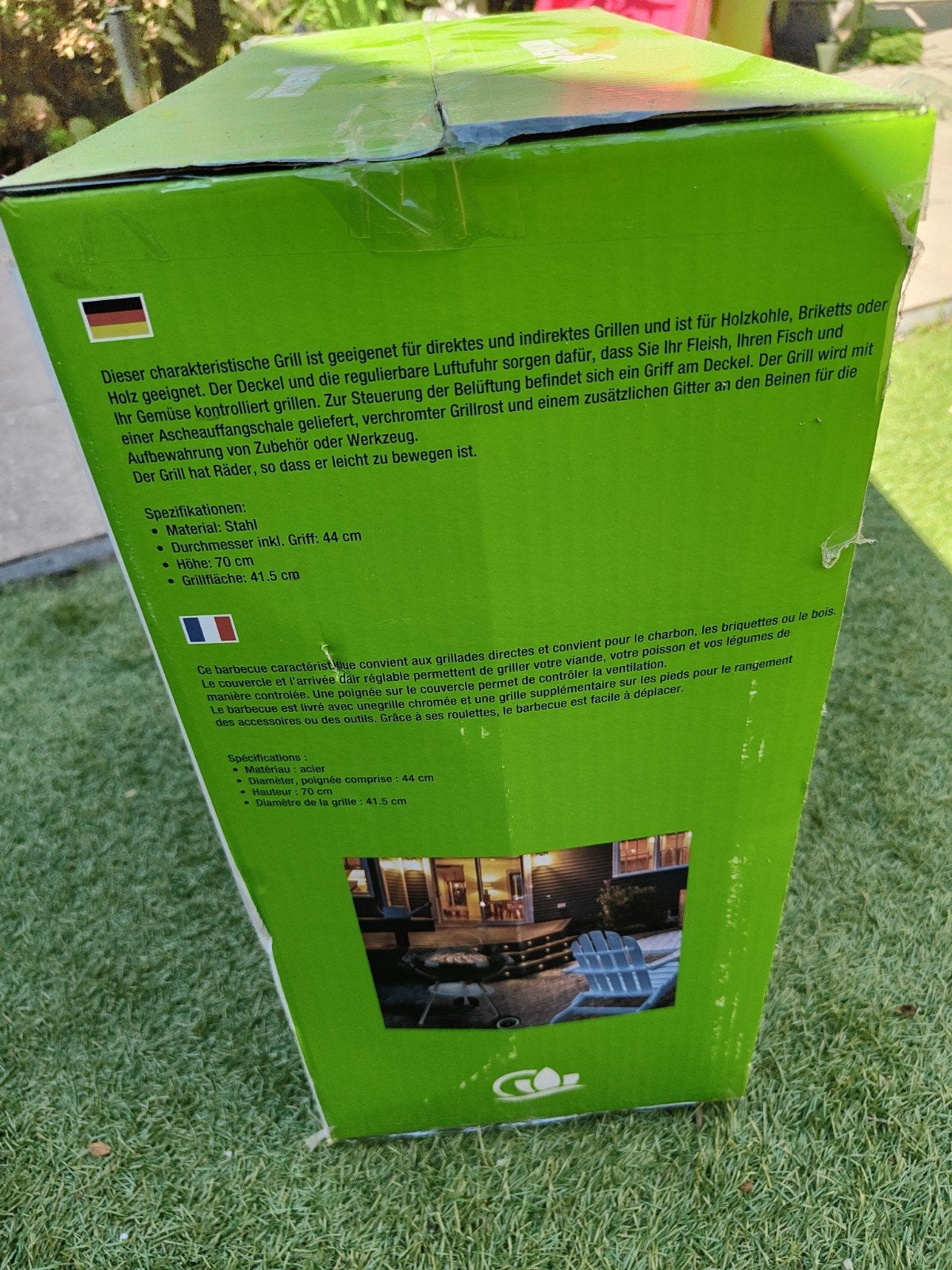 Benson Garden BBQ Bol - Nieuw in doos, Ophalen of Verzenden, Zo goed als nieuw, Benson