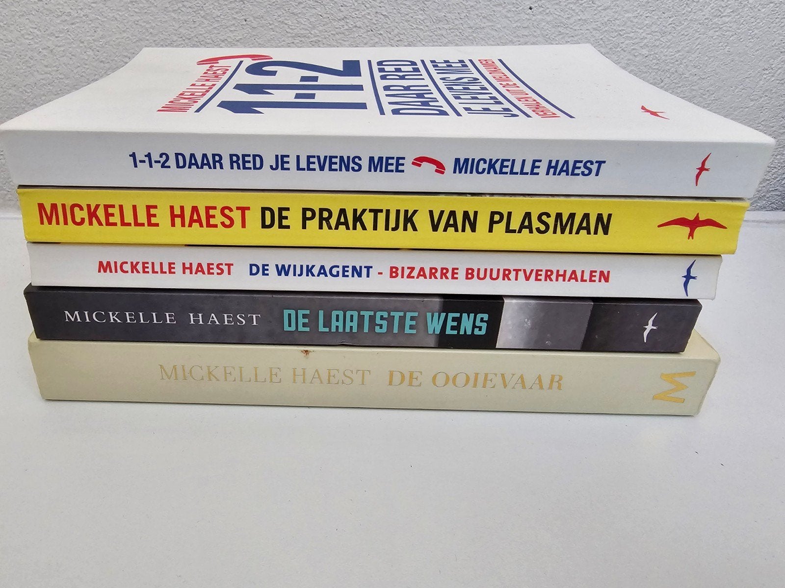 Mickelle Haest Boekenpakket: 5 Spanning & Avontuur Boeken, Ophalen of Verzenden, Gelezen, Mickelle Haest