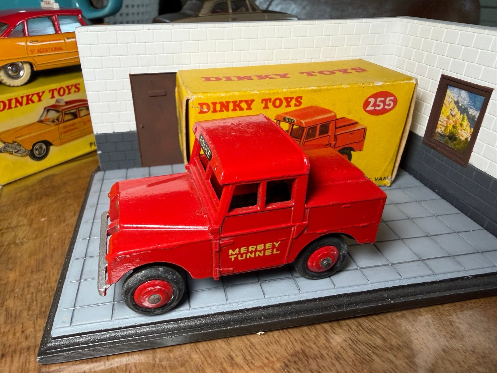 Dinky Toys Mersey Tunnel Van Police - landrover rover, D, Auto, Nieuw, Dinky Toys