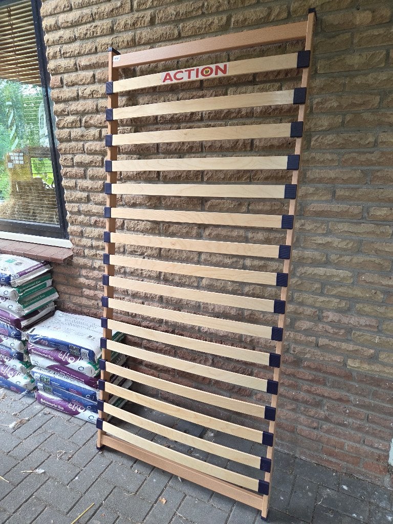 Latten bodem, 90 cm, Eenpersoons, Wit, Ophalen of Verzenden