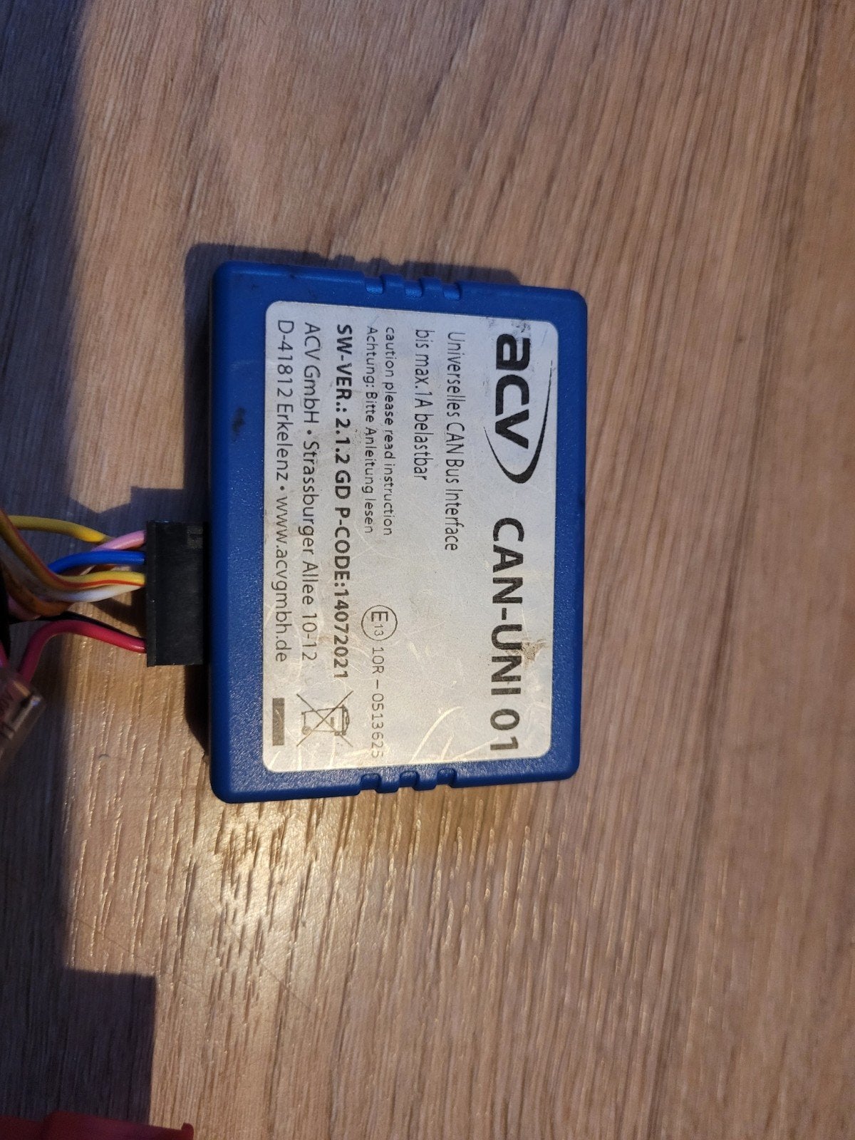 ACV can-uni 01 adapter gedeeltelijk actief systeem, Ophalen of Verzenden, Gebruikt